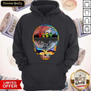 Top Grateful Dead Dad Dancing Bear In Head Hoodie