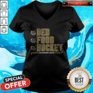 Wonderful Bed Food Hockey Summer 2020 V-neck