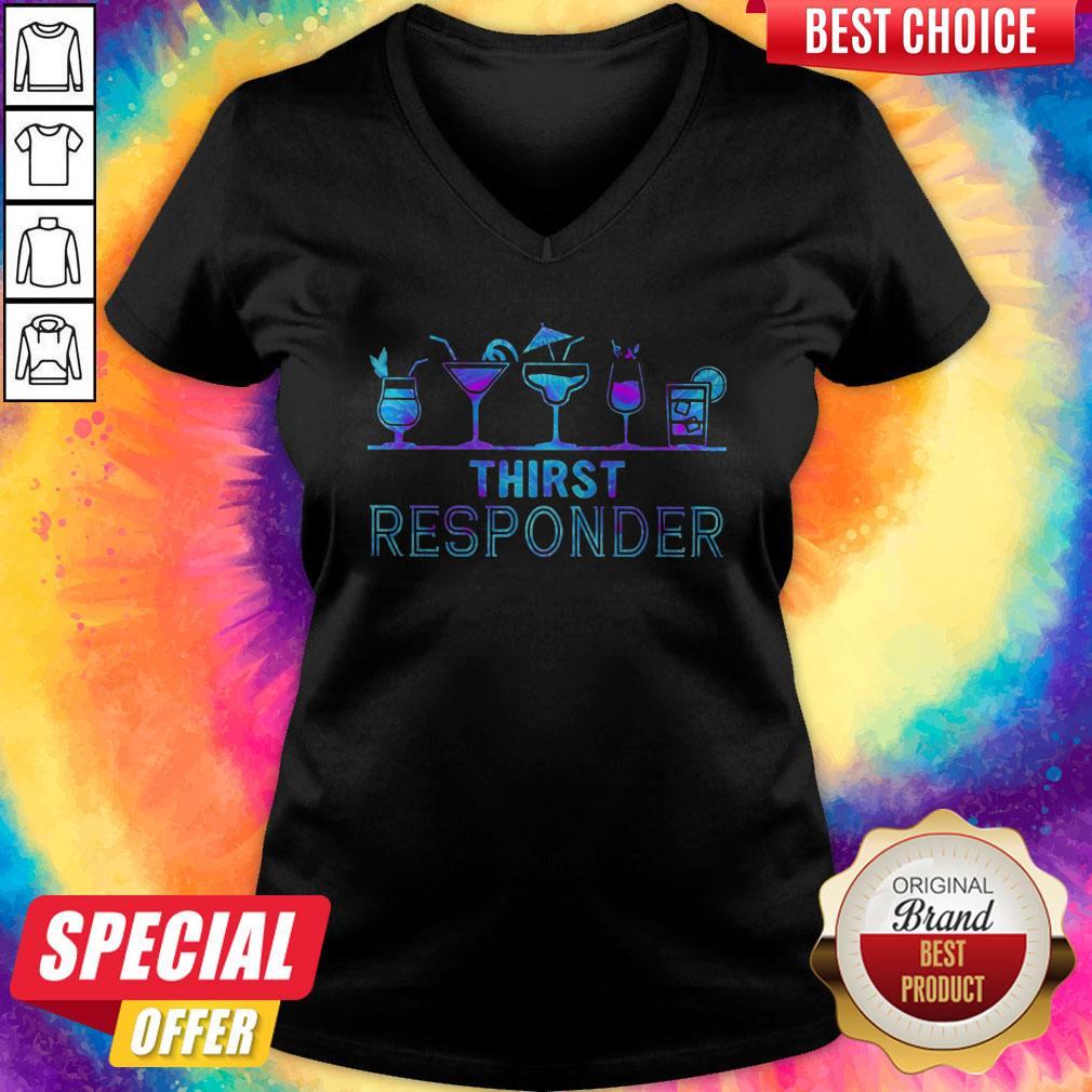 Wonderful I Want Thirst Responder V-neck Wonderful I Want Thirst Responder V-neck