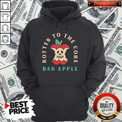Wonderful Rotten To The Core Bad Apple Hoodie