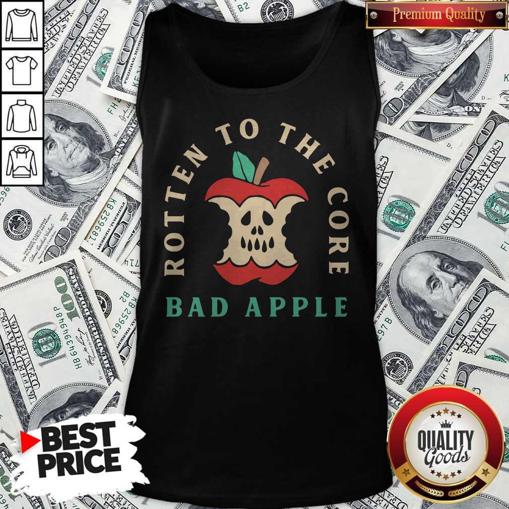 Wonderful Rotten To The Core Bad Apple Tank Top Wonderful Rotten To The Core Bad Apple Tank Top