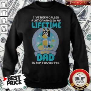 Bluey Bandit I’ve Been Called A Lot Of Names In My Lifetime But Dad Is My Favorite Sweatshirt