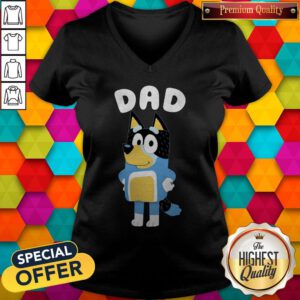 Bluey Dad V-neck