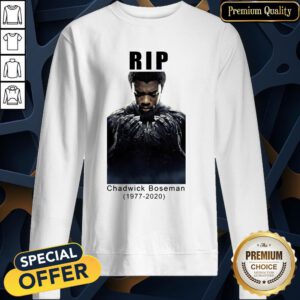 Chadwick Boseman Rip 1977 2020 Sweatshirt