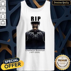 Chadwick Boseman Rip 1977 2020 Tank Top