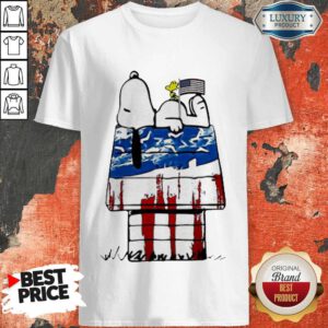 Good Snoopy And Woodstock American 4th July Independence Day Shirt
