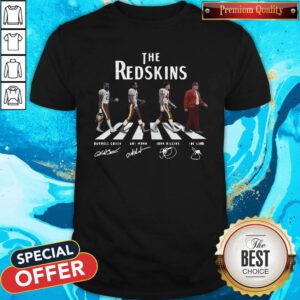Good The Redskins Team Abbey Road Signatures Shirt