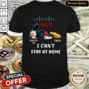 Nice Disco Mickey Mouse Covid 19 2020 I Can't Stay At Home