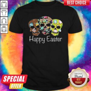 Official Happy Easter Skull Halloween Shirt