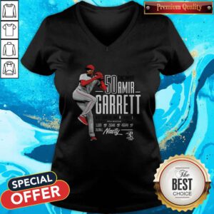 Premium Amir Garrett Mlbpa Tee V-neck