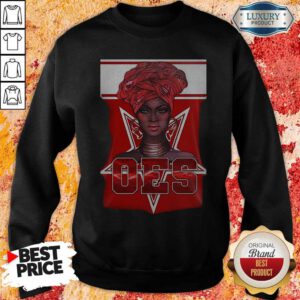 Premium Black Woman Oes Stars Sweatshirt