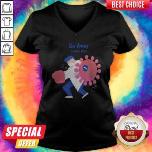 Sweet Doctor I Want Go Away Corona Virus V-neck
