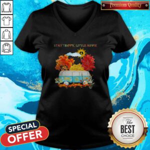 Wonderful I Like Stay Trippy Little Hippie V-neck