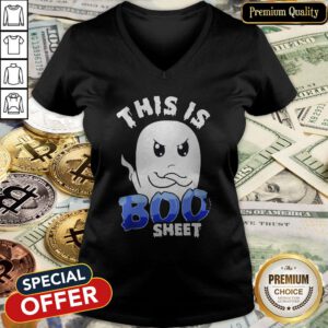 Wonderful I Want This Is Boo Sheet V-neck