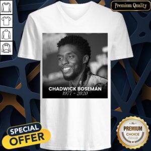 Wonderful Rip Chadwick Boseman V-neck