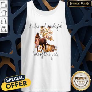 Autumn Horse It’s The Most Wonderful Time Of The Year Tank Top