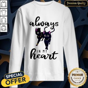 Black Cats Black Wakandan Always In My Heart SweatShirt