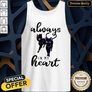 Black Cats Black Wakandan Always In My Heart Tank Top