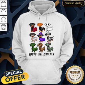 Dachshund Dog Happy Halloween Hoodie