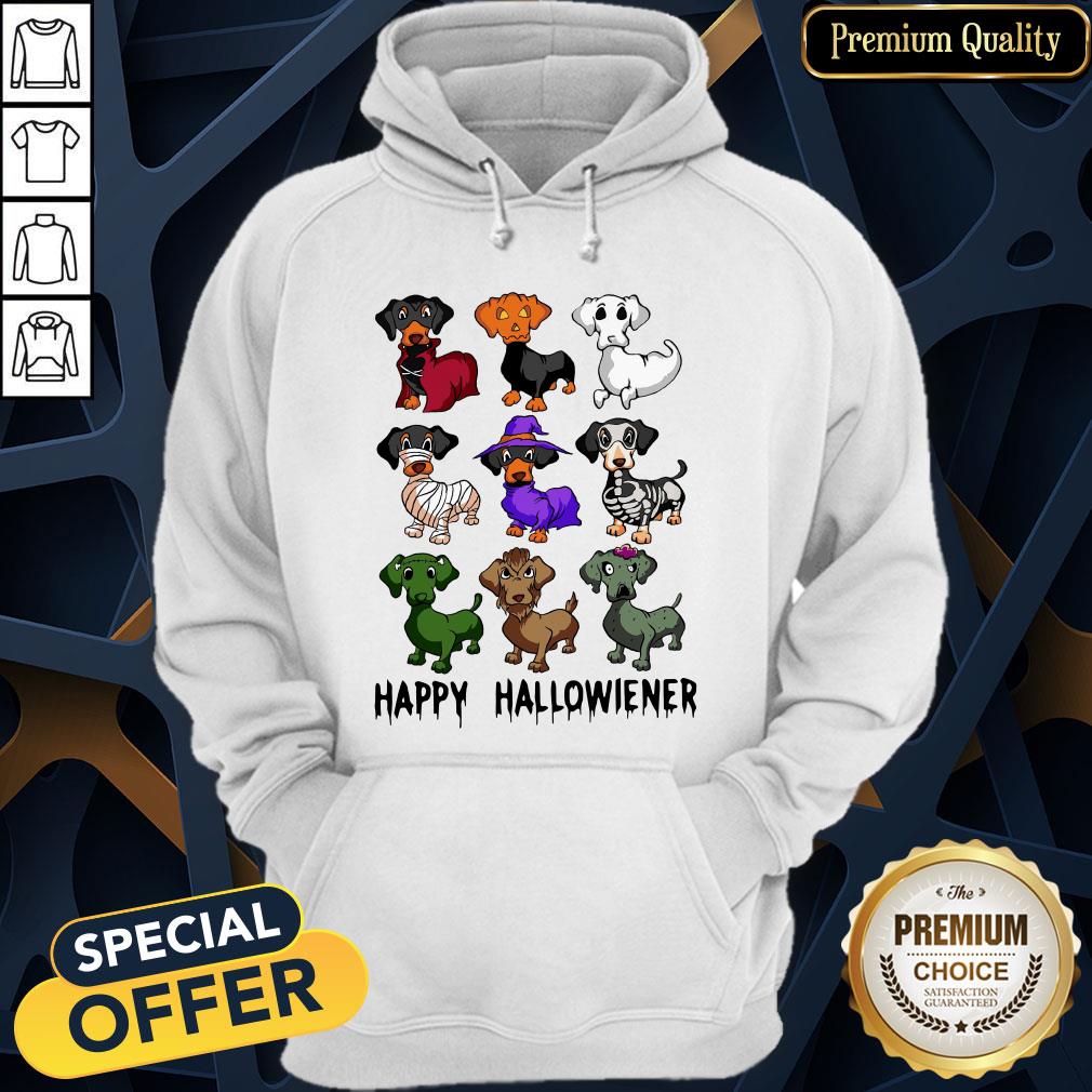 Dachshund Dog Happy Halloween Hoodie