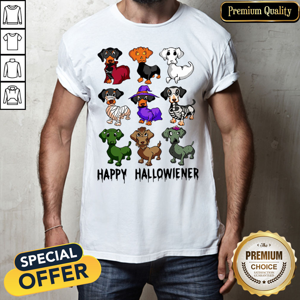 Dachshund Dog Happy Halloween Shirt
