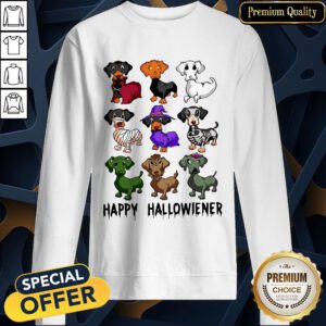 Dachshund Dog Happy Halloween SweatShirt