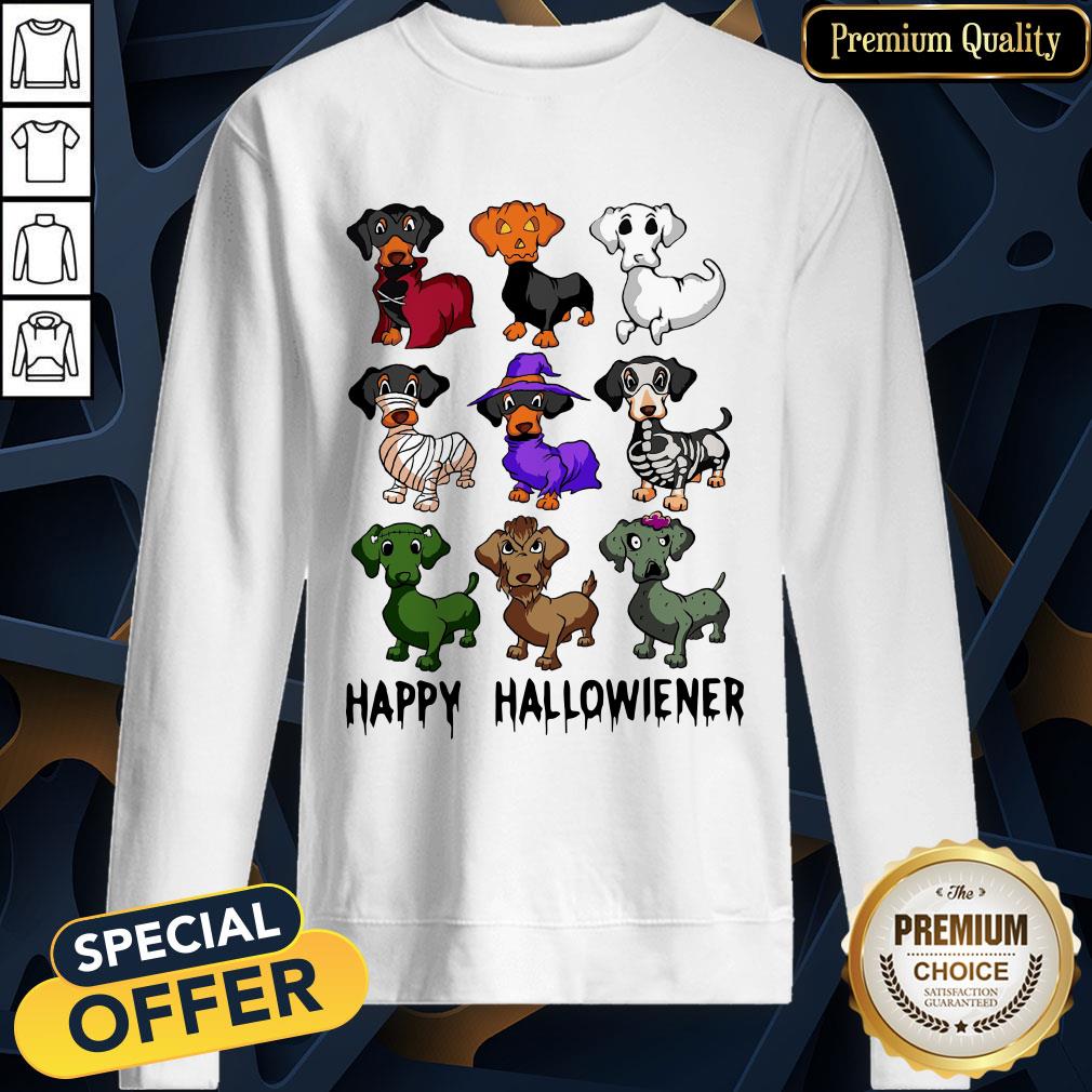 Dachshund Dog Happy Halloween SweatShirt