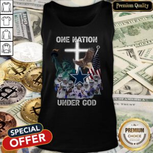 Dallas Cowboys One Nation Under God Tank Top