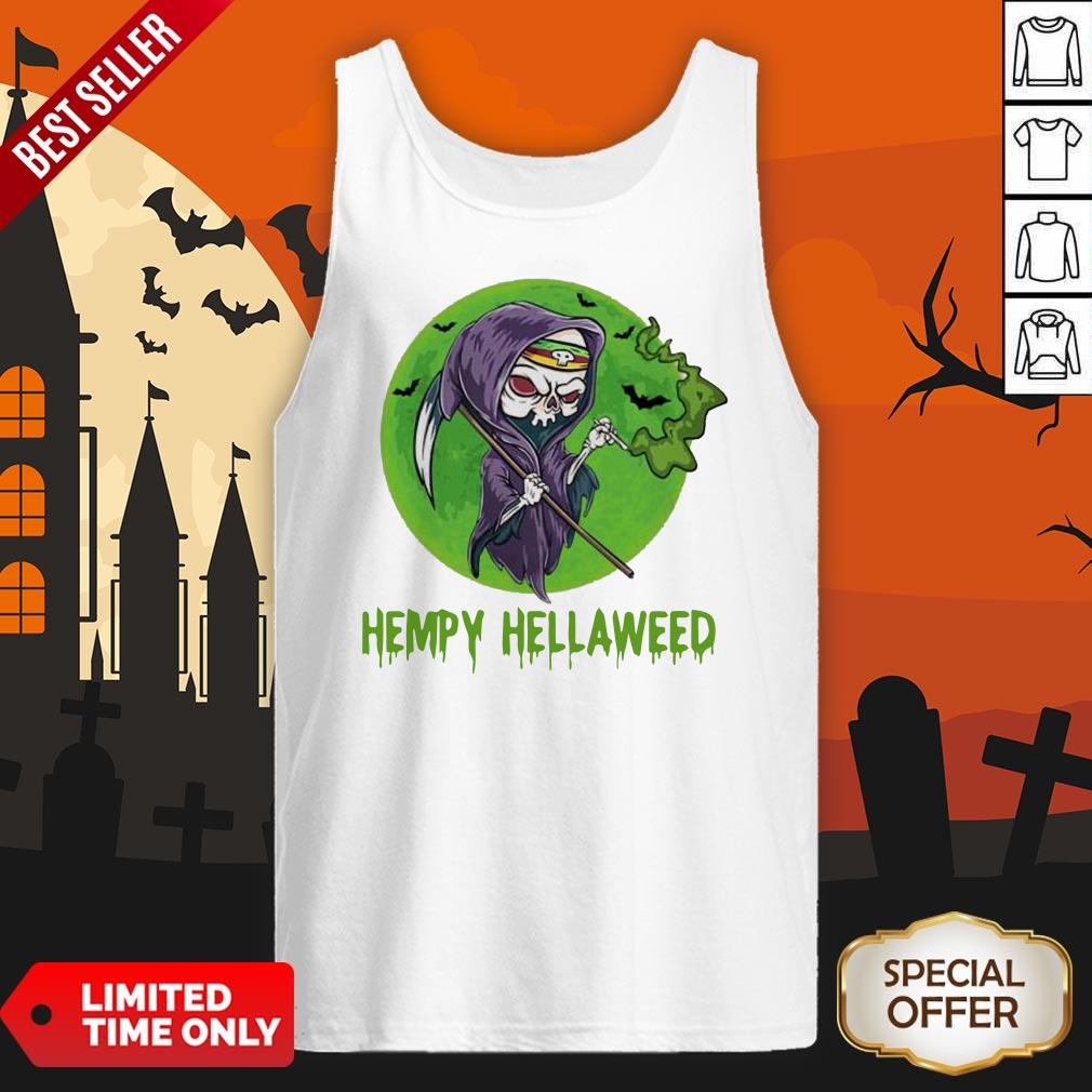 Death Weed Hempy Hellaweed Tank Top