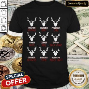 Deer Sausage Jerky Chili Tacos BBQ Shirt