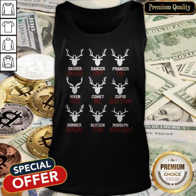 Deer Sausage Jerky Chili Tacos BBQ Tank Top