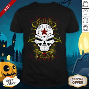 Dia De Los Muertos Day Dead Sugar Skull Graffiti Shirt