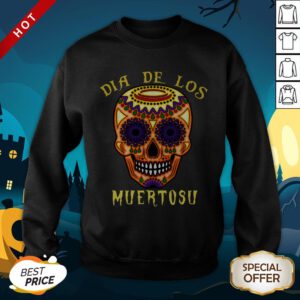 Dia De Los Muertos Day Of The Dead Sugar Skull SweatShirt