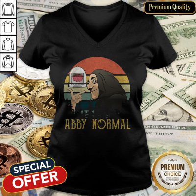 Do Not Use The Again Abby Normal Vintage V-neck
