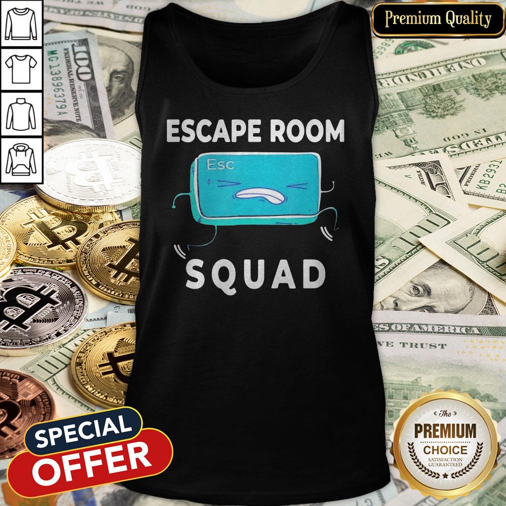 Esc Escape Room Squad Matching Game Tank Top