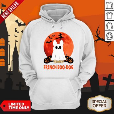 French Boo Dog Halloween Hoodie