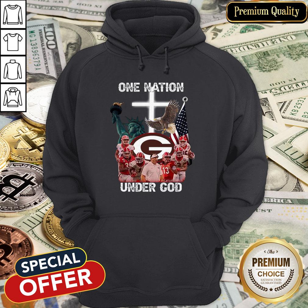 Georgia Bulldogs One Nation Under God Hoodie