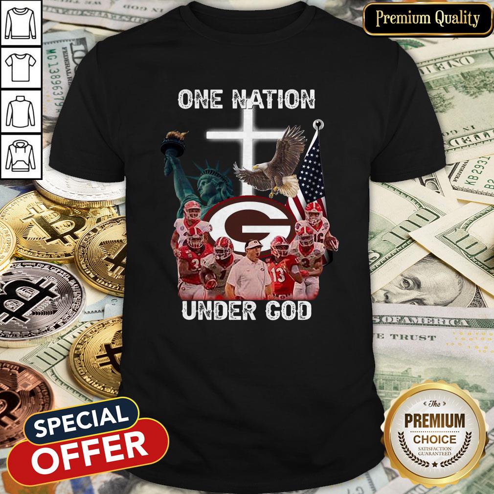 Georgia Bulldogs One Nation Under God Shirt