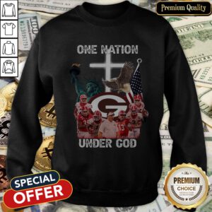 Georgia Bulldogs One Nation Under God SweatShirt