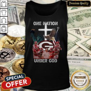 Georgia Bulldogs One Nation Under God Tank Top