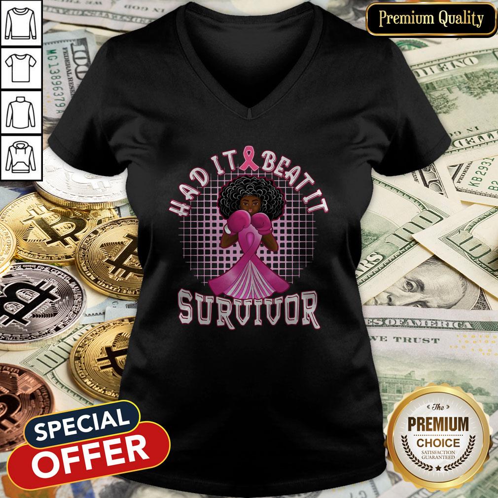 Had It Beat It Survivor V-neck