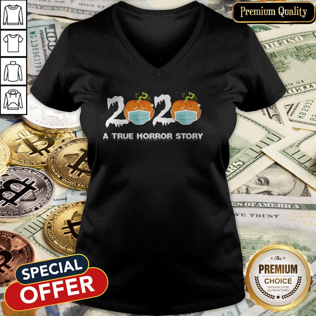 Halloween 2020 True Horror Story Quarantine V-neck