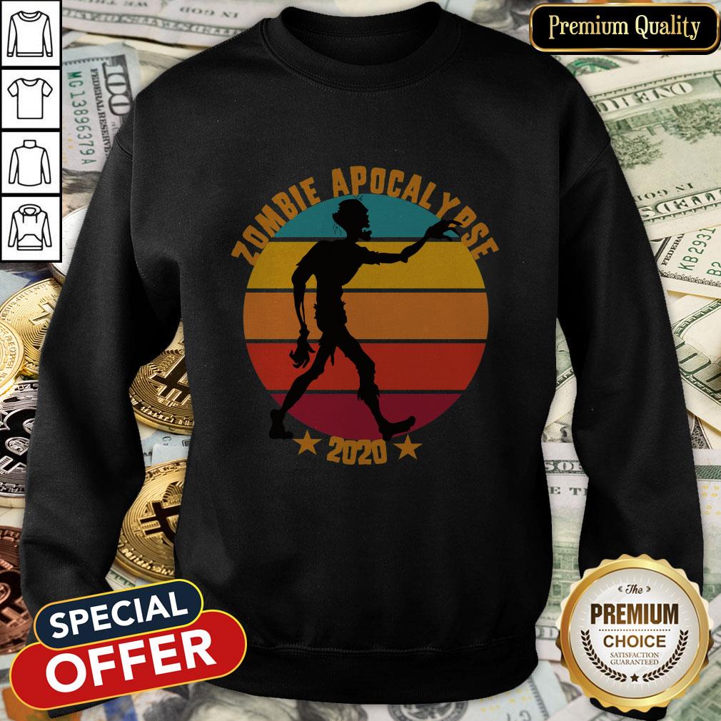 Halloween 2020 Zombie Apocalypse Quarantine SweatShirt
