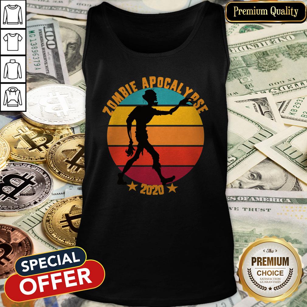 Halloween 2020 Zombie Apocalypse Quarantine Tank Top