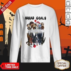 Halloween Horror Characters Squad Goals SweatShirt
