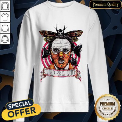 Halloween Horror Silence Lambs Quid Pro Quo SweatShirt