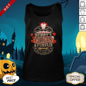 Halloween Pennywise You’ll Float 100 Derry’s Circus And Funfair Tank Top