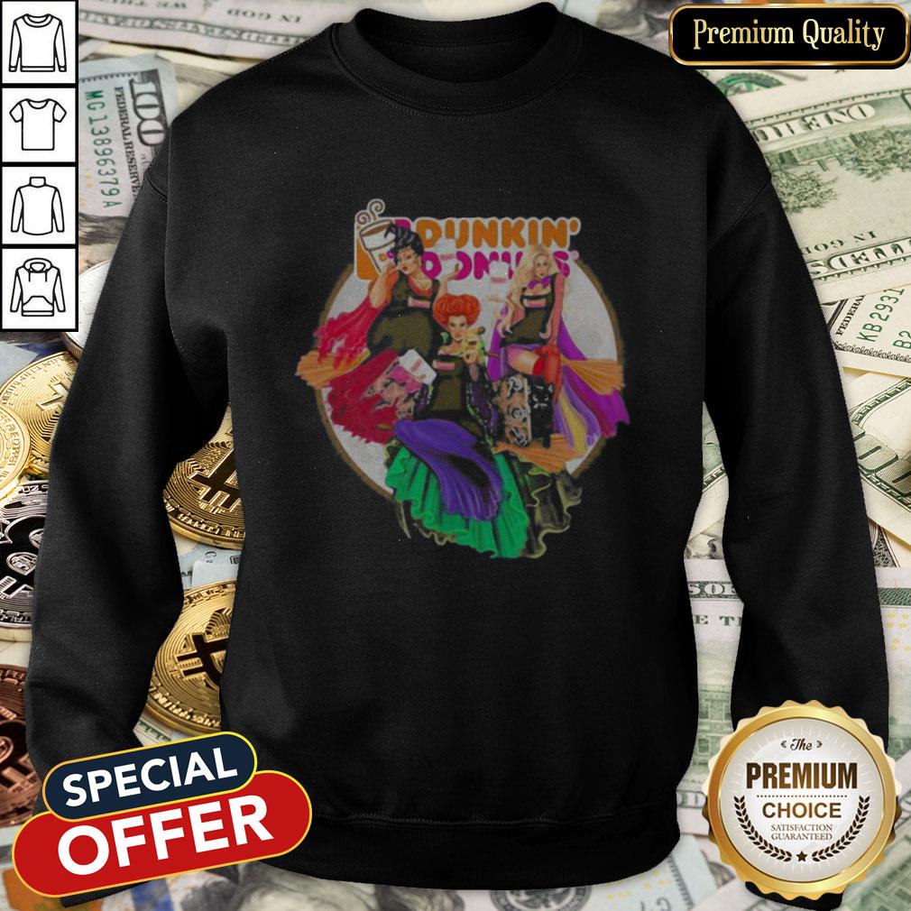 Happy Halloween Hocus Pocus Dunkin Donuts SweatShirt