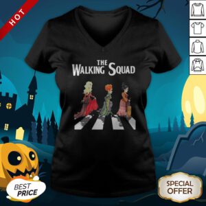 Hocus Pocus The Walking Squad Halloween V-neck