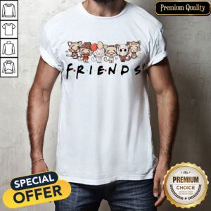 Horror Characters Cat Friends Shirt